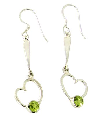 SKU 21104 - a Peridot Earrings Jewelry Design image