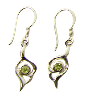 SKU 21108 - a Peridot Earrings Jewelry Design image