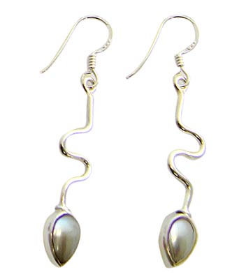 SKU 21117 - a Pearl Earrings Jewelry Design image