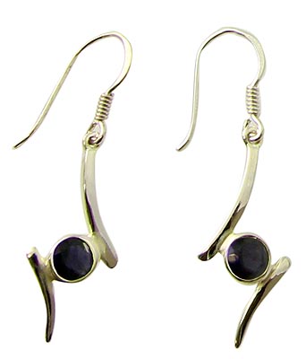 SKU 21122 - a Iolite Earrings Jewelry Design image