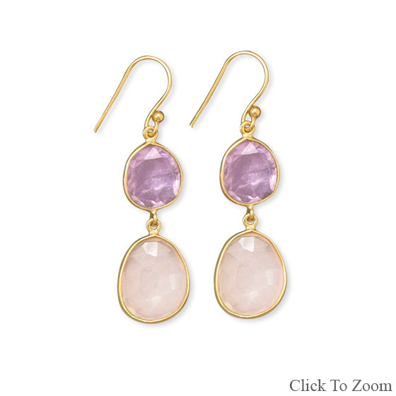 SKU 21723 - a Multi-stone Earrings Jewelry Design image