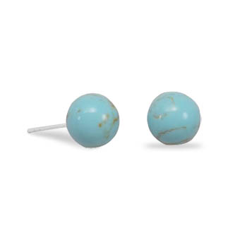 SKU 21726 - a Larimar earrings Jewelry Design image