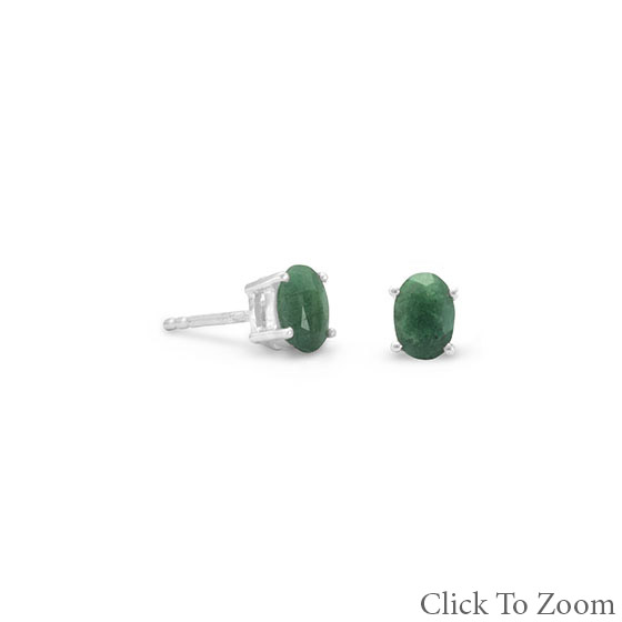 SKU 21742 - a Emerald earrings Jewelry Design image