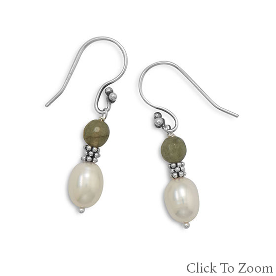 SKU 21749 - a Multi-stone earrings Jewelry Design image