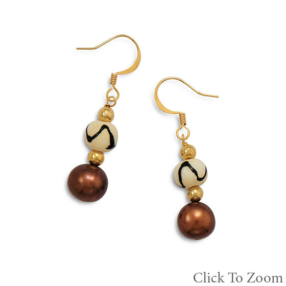 SKU 21751 - a Multi-stone earrings Jewelry Design image
