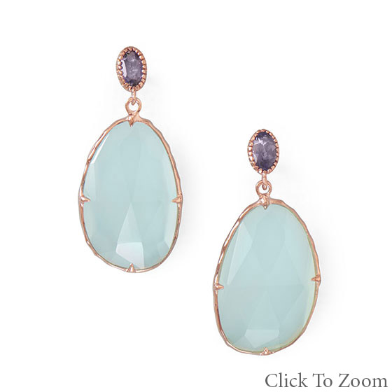 SKU 21755 - a Multi-stone earrings Jewelry Design image
