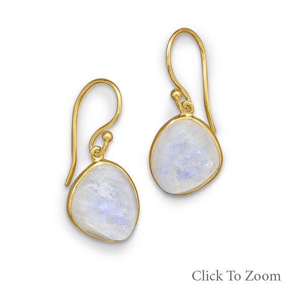 SKU 21762 - a Moonstone earrings Jewelry Design image