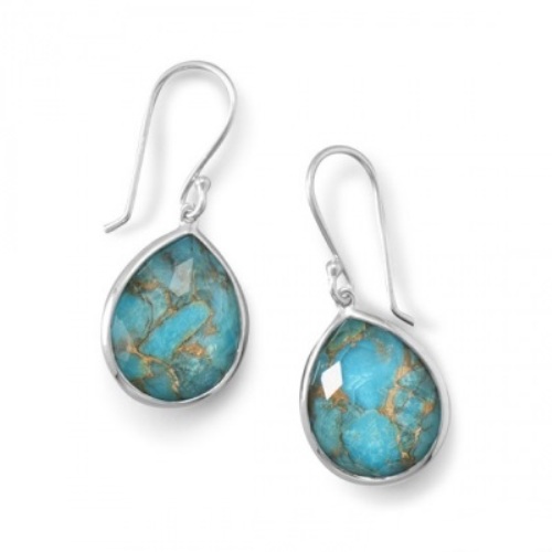 SKU 21772 - a Turquoise earrings Jewelry Design image