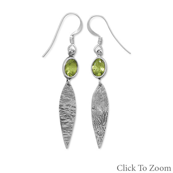 SKU 21786 - a Peridot earrings Jewelry Design image