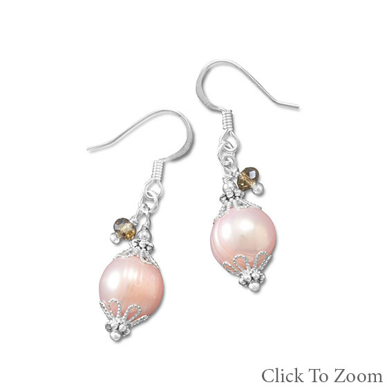 SKU 21794 - a Crystal earrings Jewelry Design image