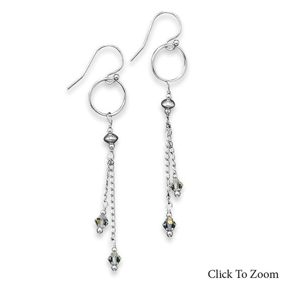 SKU 21807 - a Crystal earrings Jewelry Design image