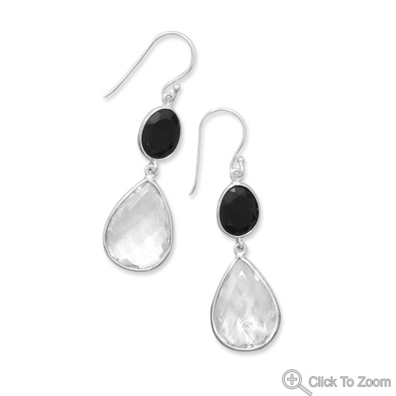 SKU 21857 - a Multi-stone earrings Jewelry Design image