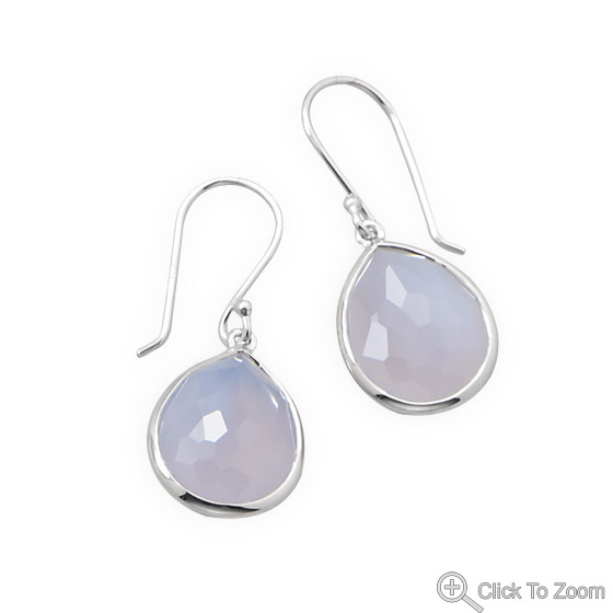 SKU 21867 - a Chalcedony earrings Jewelry Design image