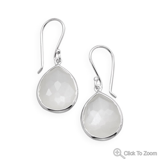 SKU 21870 - a Moonstone earrings Jewelry Design image