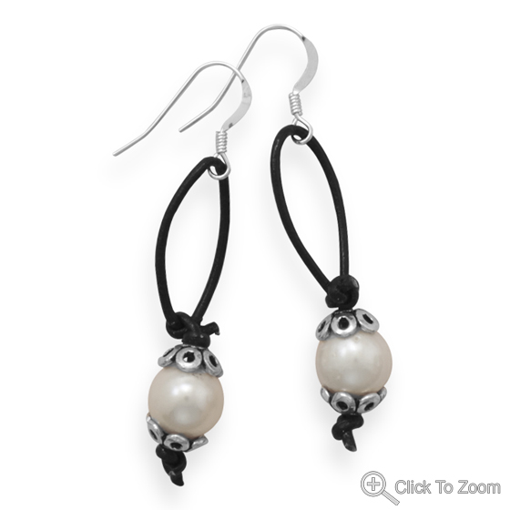 SKU 21877 - a Pearl earrings Jewelry Design image