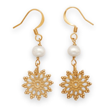 SKU 21896 - a Pearl earrings Jewelry Design image