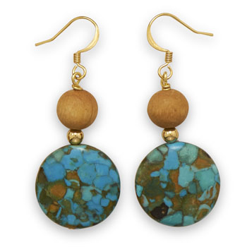 SKU 21897 - a Multi-stone earrings Jewelry Design image