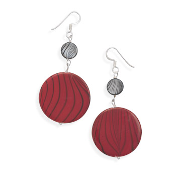 SKU 21902 - a Shell earrings Jewelry Design image