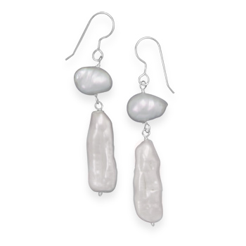 SKU 21907 - a Pearl earrings Jewelry Design image
