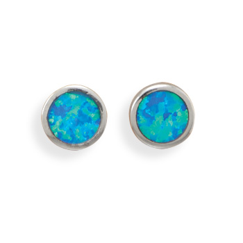 SKU 21914 - a Opal earrings Jewelry Design image