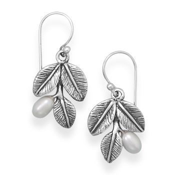 SKU 21917 - a Pearl earrings Jewelry Design image