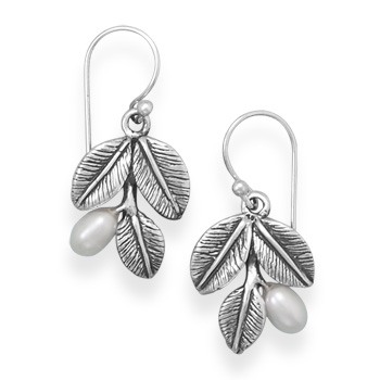 SKU 21917 - a Pearl earrings Jewelry Design image