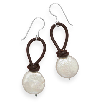 SKU 21925 - a Pearl earrings Jewelry Design image