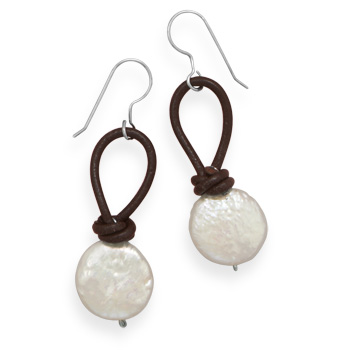 SKU 21925 - a Pearl earrings Jewelry Design image