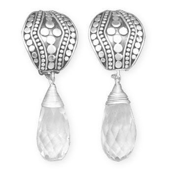 SKU 21933 - a Quartz earrings Jewelry Design image