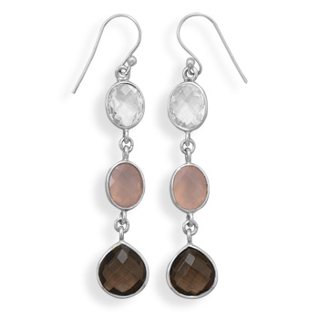 SKU 21935 - a Multi-stone earrings Jewelry Design image