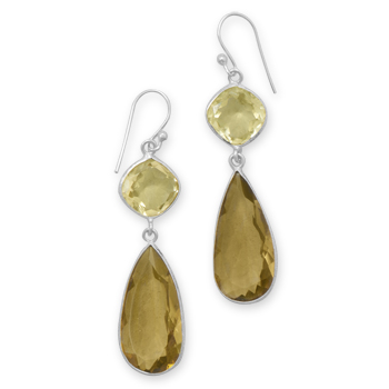 SKU 21941 - a Multi-stone earrings Jewelry Design image