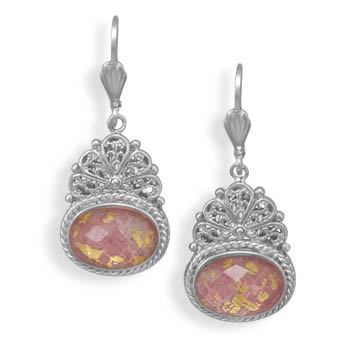SKU 21953 - a Quartz earrings Jewelry Design image
