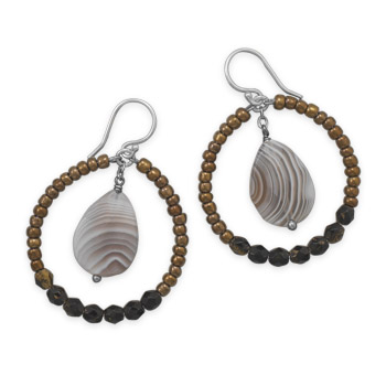 SKU 21974 - a Multi-stone earrings Jewelry Design image
