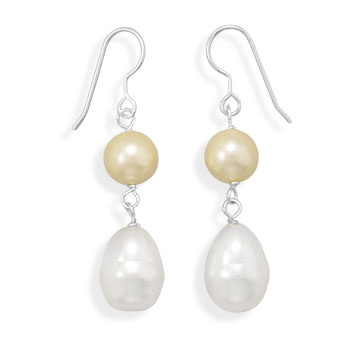 SKU 21980 - a Pearl earrings Jewelry Design image