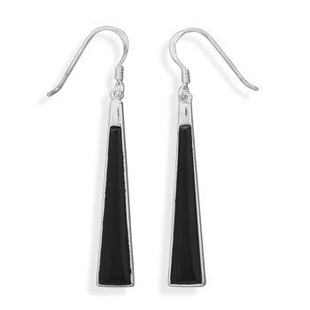 SKU 21981 - a Onyx earrings Jewelry Design image