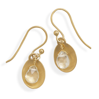 SKU 21986 - a Aquamarine earrings Jewelry Design image