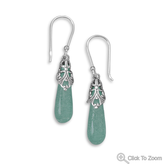 SKU 22000 - a Glass earrings Jewelry Design image