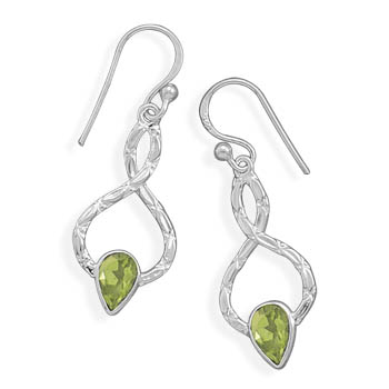 SKU 22003 - a Peridot earrings Jewelry Design image