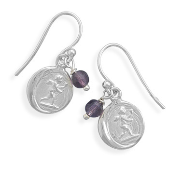 SKU 22006 - a Topaz earrings Jewelry Design image