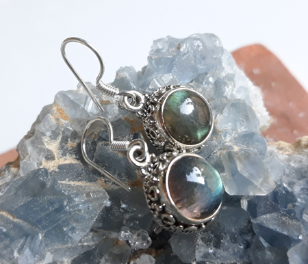 SKU 22164 - a Labradorite Earrings Jewelry Design image