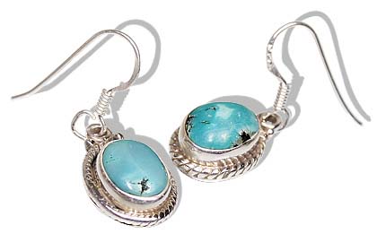 SKU 2999 - a Turquoise Earrings Jewelry Design image
