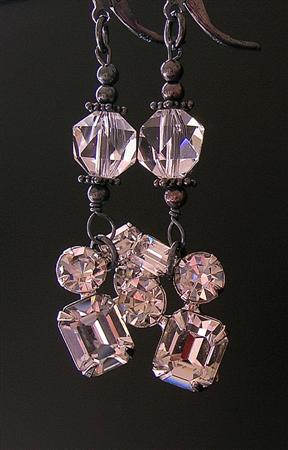 SKU 5071 - a Crystal Earrings Jewelry Design image