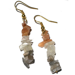 SKU 5469 - a Moonstone Earrings Jewelry Design image