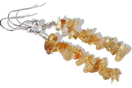 SKU 5471 - a Citrine Earrings Jewelry Design image