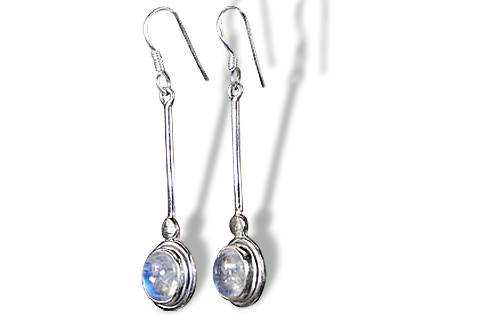 SKU 549 - a Moonstone Earrings Jewelry Design image