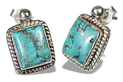 SKU 550 - a Turquoise Earrings Jewelry Design image