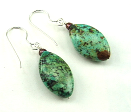 SKU 5985 - a Turquoise Earrings Jewelry Design image