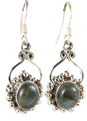 SKU 6036 - a Labradorite Earrings Jewelry Design image