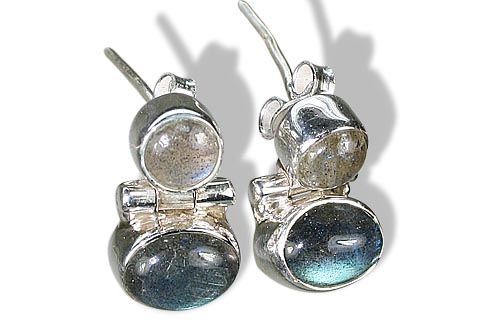 SKU 6327 - a Labradorite Earrings Jewelry Design image