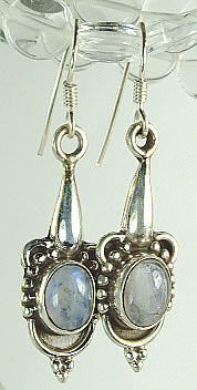 SKU 6358 - a Moonstone Earrings Jewelry Design image